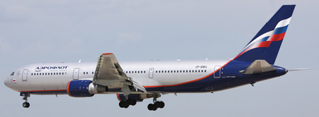 En tres años shan producido 1.100 actos vandálicos en aviones de Aeroflot