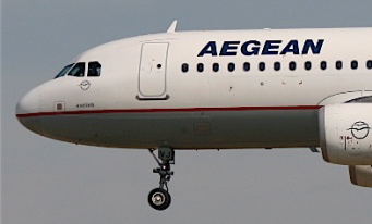 A320 de Aegean / Foto: Archivo AeroTendencias