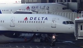 Aviones de Delta Airlines, en el aeropuerto JFK de Nueva York
