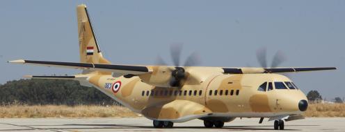 Uno de los C295 entregados a Egipto en septiembre de 2011