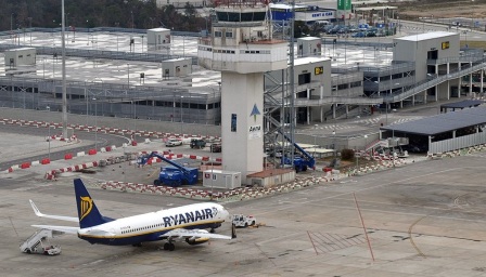 Imagen del aeropuerto de Girona / Foto: Xavier Pou