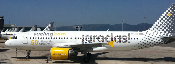 Vueling tiene beneficios gracias a su reducida estructura