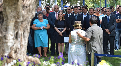 Homenaje a las víctimas del accidente de Spanair en Barajas / Foto: Archivo