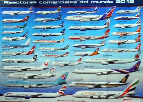 Aparecen 36 aviones