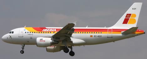 Airbus A320 de Iberia