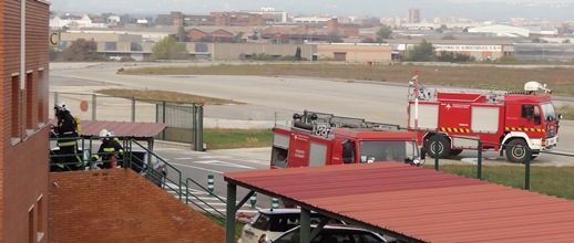 Sabadell, simulacro, incendio