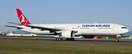 Uno de los 12 Boeing 777 que ya opera Turkish Airlines / Foto: Boeing