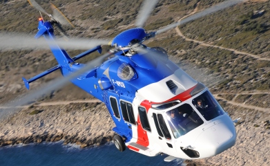 El peso máximo al despegue del Eurocopter EC175 es de 7,5 toneladas