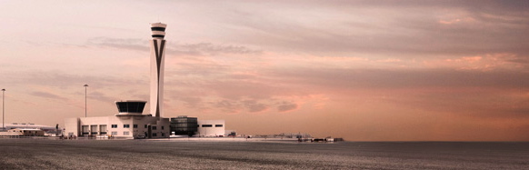La torre de control tiene 93 metros de altura / Foto: Dubai Airports