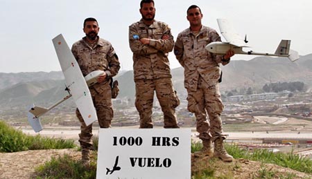 España opera este UAV desde febrero de 2010 / Foto: Ministerio de Defensa