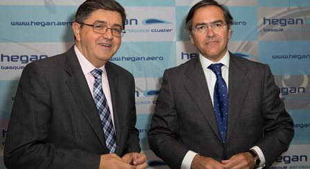 De izquierda a derecha: José Juez, Director gerente de HEGAN e Ignacio Mataix, Presidente de HEGAN y Director General de ITP