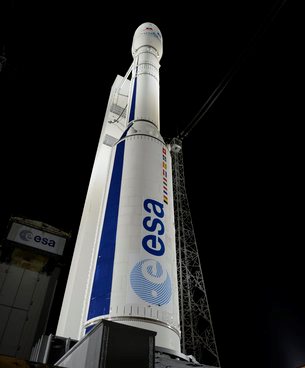 El lanzador Vega / Foto: ESA