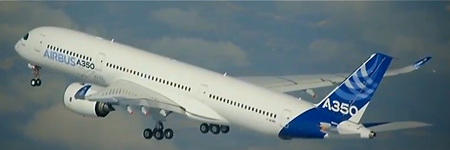 Primer vuelo del A350