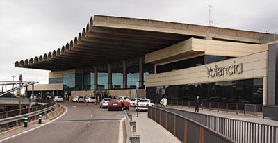Terminal del aeropuerto de Valencia