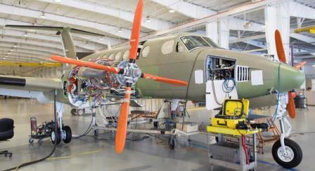 Fabricación de King Air 350
