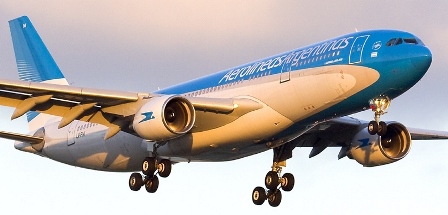 A330-200 de Aerolíneas Argentinas