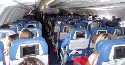 Interior de B767 de Delta Airlines / Foto: JFG