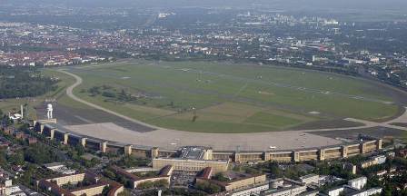 Imagen del exaeropuerto de Tempelhof
