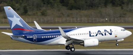 Boeing 737 de LAN Colombia
