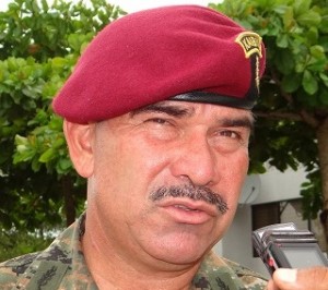 El general Rudy Israel Ortiz