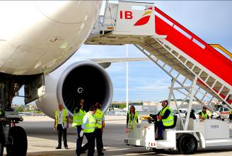 Resultado de imagen de El sector del handling Iberia