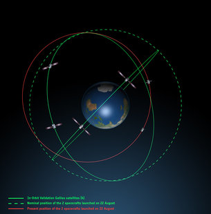 Vista lateral de las órbitas