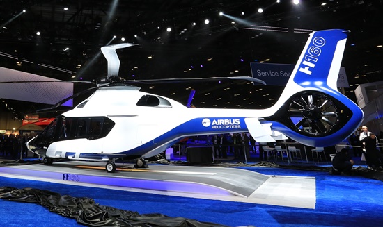 El H160, en Heli Expo 2015 / Airbus Helicopters
