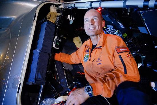 Bertrand Piccard, piloto de la segunda etapa del Solar Impulse