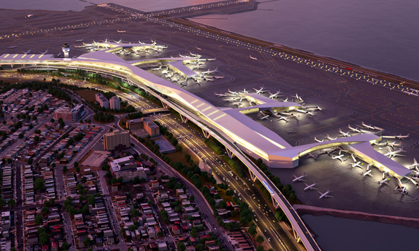 Imagen del proyecto del nuevo edificio terminal