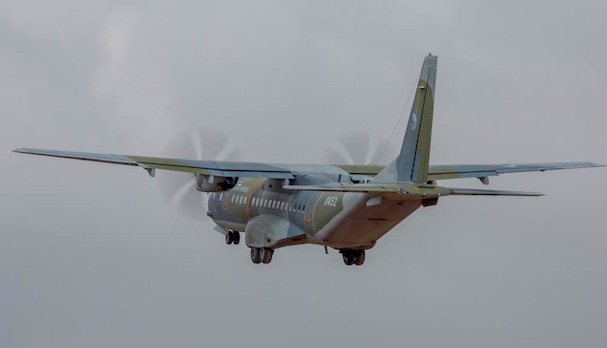 La Fuerza Aérea Checa participó en el ejercicio con un C-295