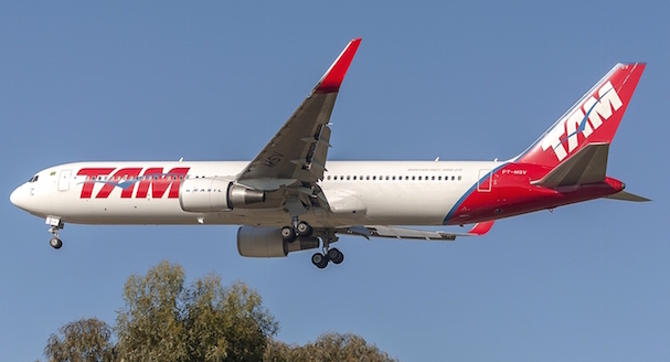 Boeing 767 de LATAM