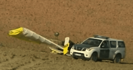 El accidente se produjo en las inmediaciones del aeródromo