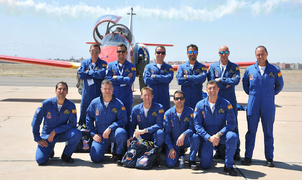 Los pilotos de la Patrulla Águila / Ejército del Aire