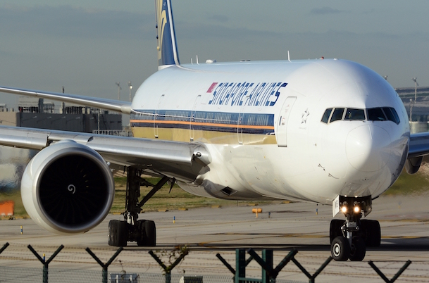 El avión siniestrado, fotografiado en 2014 en Barcelona por Adolfo Malet