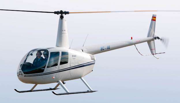 Helicóptero Robinson R44 de European Flyers