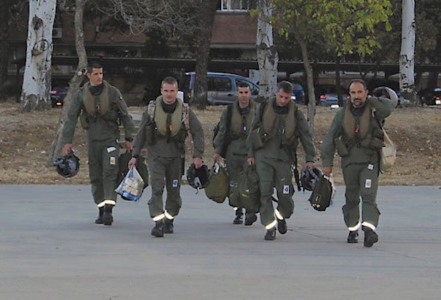 Grupo de pilotos / Ejército del Aire