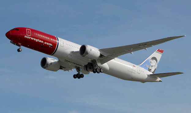Boeing 787 Dreamliner de Norwegian