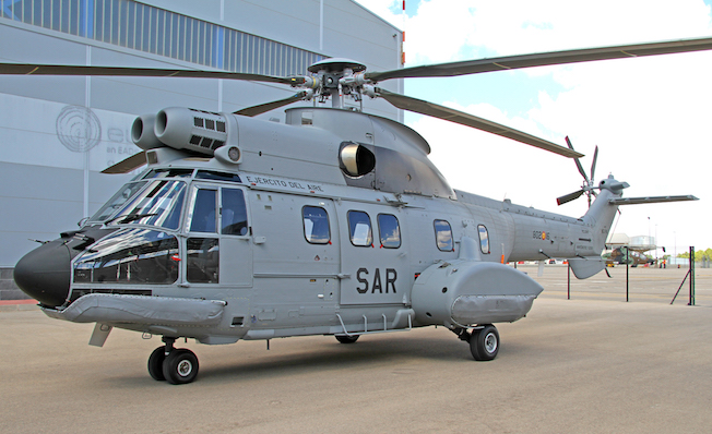 El nuevo H215, fotografiado por Pablo Rada / Airbus Helicopters