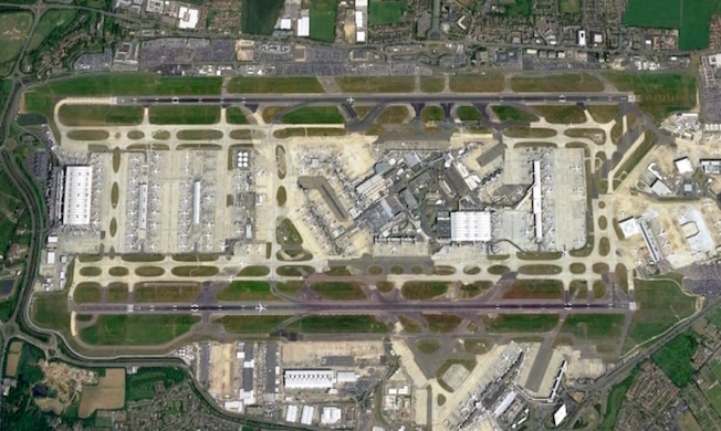 Aeropuerto de Heathrow / Google Earth