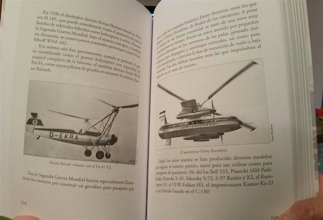Páginas del libro 'Aviones bizarros'