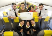 Pasajeros premiados por Vueling