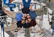 Astronautas en la ISS